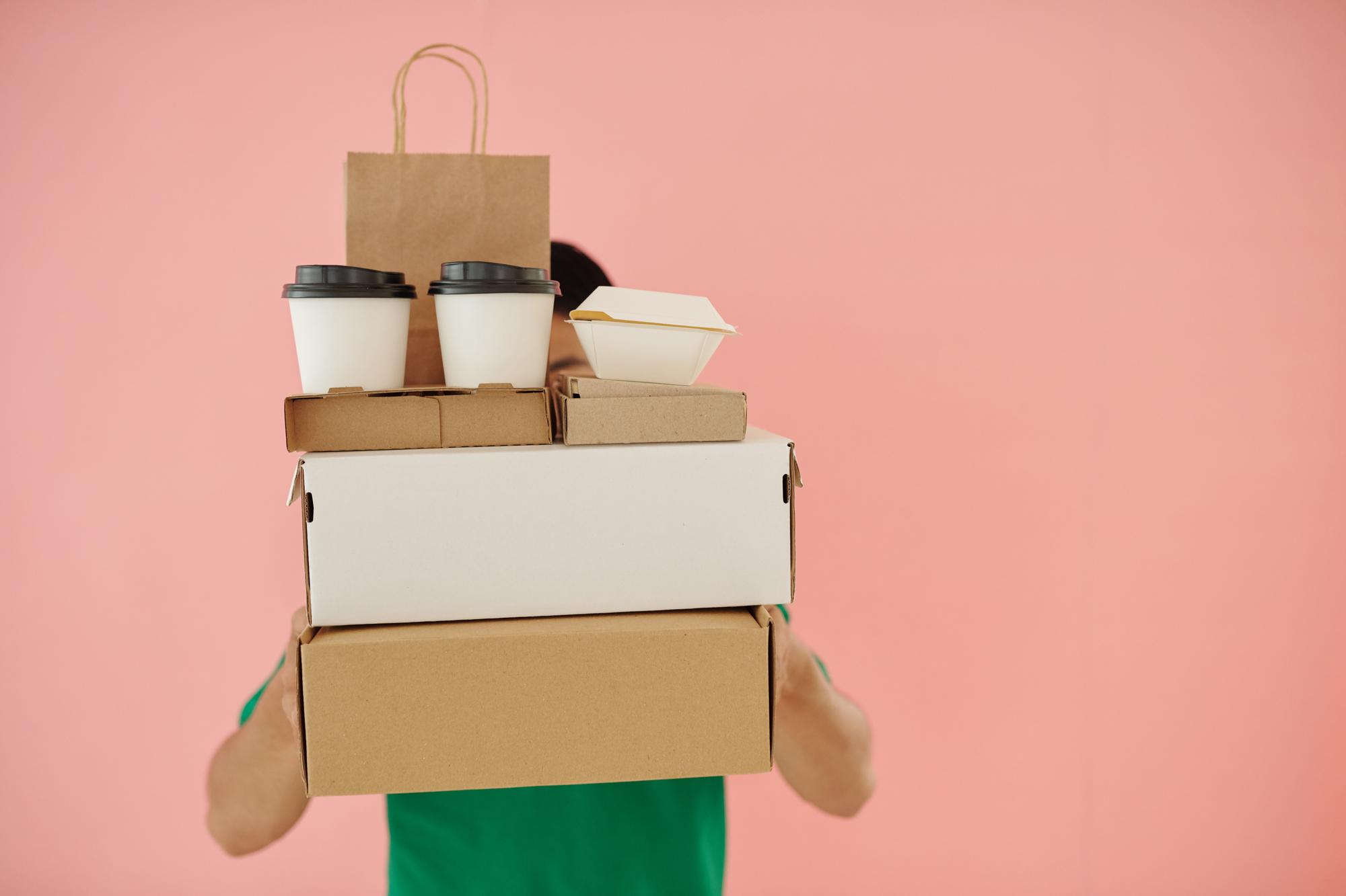 Subscription boxes ready for dispatch